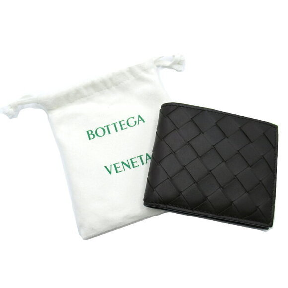 Bottega Veneta Intrecciato Bi fold Wallet Calfskin Leather - Picture 10 of 10